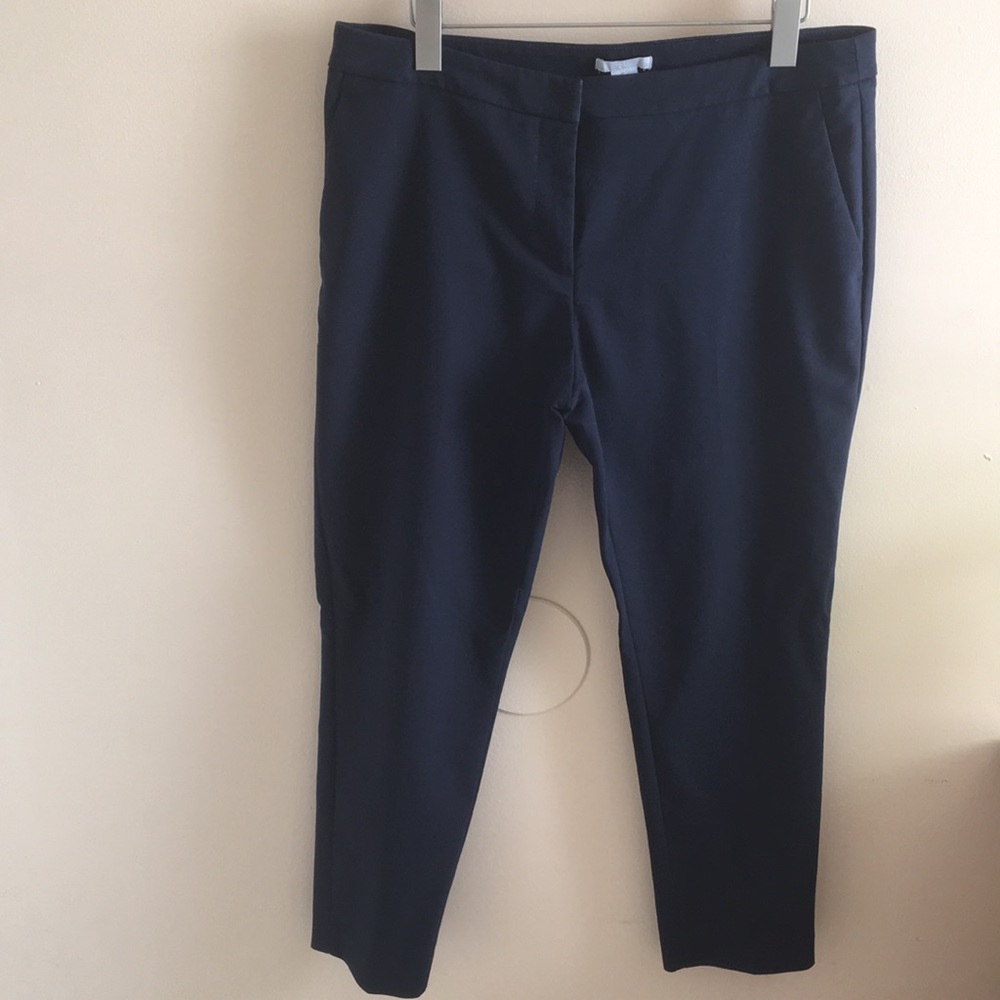H&M ankle length navy pants
